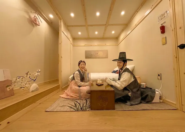 Appartement Golmok - Korea Traditional Sytle Villa, Hanbok Experience , Nampo,night Market Walk 5 Minute *