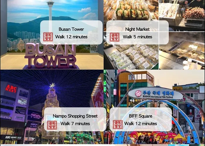Golmok - Korea Traditional Sytle Villa, Hanbok Experience , Nampo,night Market Walk 5 Minute Busan